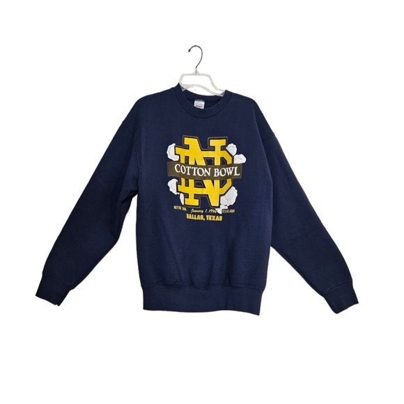 Heavy Fruit of the Loom Other - Vintage 1994 Notre Dame Fighting Irish Cotton Bowl Sweatshirt Blue Size Large